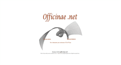 Desktop Screenshot of officinae.net